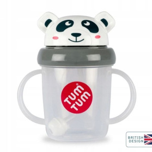 Tum Tum Weany Kubek Z Rurką I Ciężarkiem Panda Pip