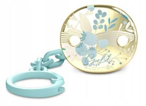 Suavinex Klips Do Smoczka Gold Edition Niebieski