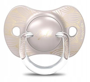 Suavinex Smoczek Gold Edition 6-18M Szary