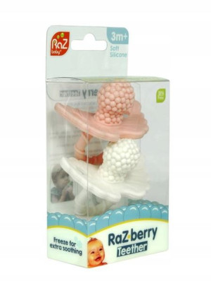 Razberry 2 Gryzaki Soczysta Malina Różowy Kokosowy