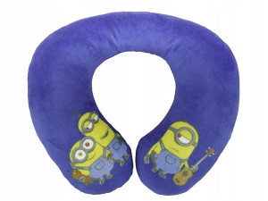 Zagłówek Kaufman Minionki Niebieski