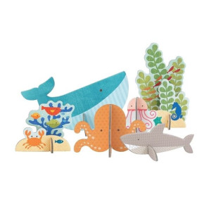 Petit Collage Puzzle Układanka 3D Ocean