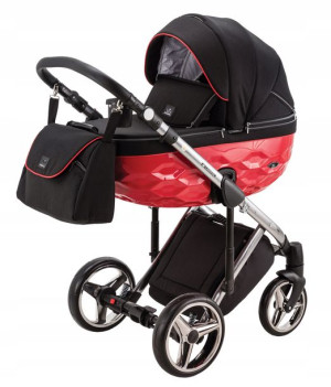 Adamex Wózek 2W1 Chantal Special Edition C3 Red