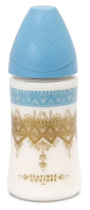 Suavinex Butelka Haute Couture 270Ml Niebieska