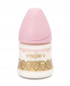 Suavinex Butelka 150 Ml Haute Couture Okrąg. Róż