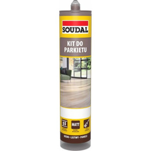 SOUDAL kit do parkietu, uszczelniacz do desek, paneli BUK 280ml (5686)