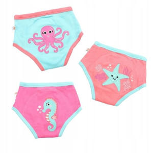 Zoocchini Majtki Treningowe Ocean Gals 3-4 Lata