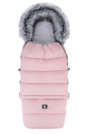 Cottonmoose Śpiworek Z Futerkiemcombi 3W1 Pink Róż
