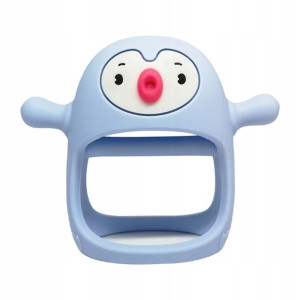 Smily Mia Gryzak Silikon Pingwin Buddy Light Blue
