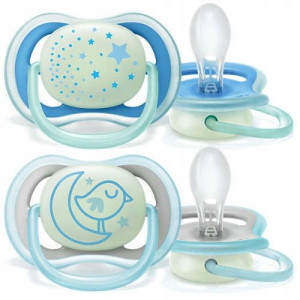 Avent Smoczek Ultra Air Night 6-18 Scf376/21