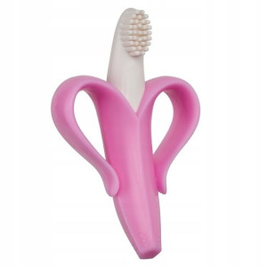 Baby Banana Szczoteczka Treningowa Pink Rose Banan