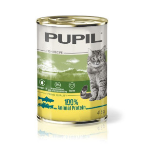 Karma mokra dla kota PUPIL Prime Quality łosoś z pstrągiem 415 g