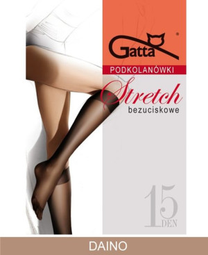 GATTA Podkolanówki Stretch 15 DEN wz.00/UNI/Daino