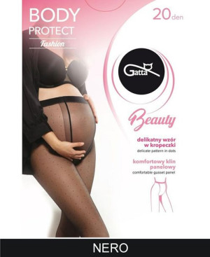 GATTA BODY PROTECT Fashion 01 Rajstopy wz.01/2-S/Nero