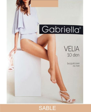 GABRIELLA VELIA 10 Rajstopy damskie 2-S / SABLE
