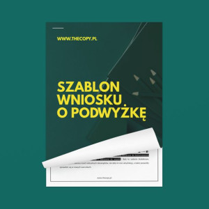(Podwyżka wynagrodzenia) Wzór wniosku o podwyżkę