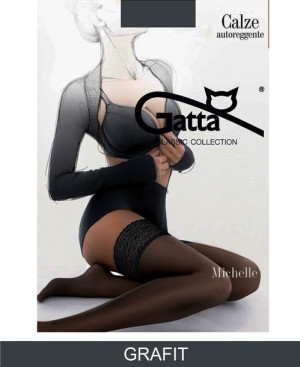 GATTA MICHELLE 01 Pończochy sam. 20 DEN wz.01/1-2/Grafit