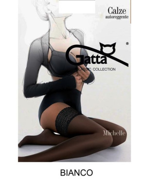 GATTA MICHELLE 01 Pończochy sam. 20 DEN wz.01/1-2/Bianco
