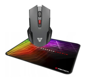 Zestaw Fantech Mysz Dla Graczy Gamingowa Szary
