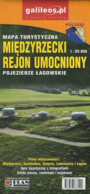 Mru Pojezierze Łagowskie Mapa 1:60 000 Plan 2022
