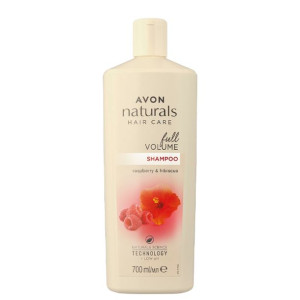 AVON Szampon Dodający Objętości Malina i Hibiskus Naturals 700 ml