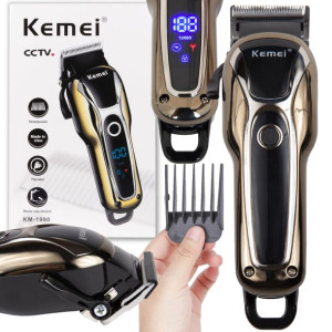 Bezprzewodowa Maszynka Do Włosów Kemei Barber Usb