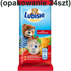 Lubisie Mus Truskawkowy Owocki 30g (op24szt.)