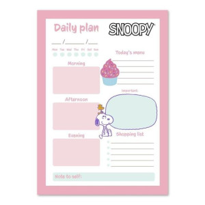 Snoopy - Planner dzienny A5