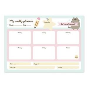 Pusheen - Planner tygodniowy z kolekcji Foodie (A4)