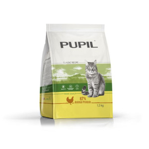 Karma sucha dla kota PUPIL Prime Quality kurczak z wątróbką 1,5 kg