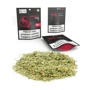 Susz CBD Vonzzy Trims STRAWBERRY 5 g rozdrobniony
