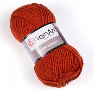 Włóczka YarnArt Merino Bulky RUDY 3027