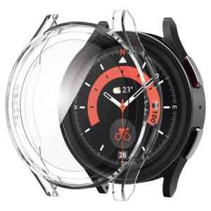 Spigen THIN FIT & szkło hartowane SAMSUNG WATCH 5 PRO 45 MM CRYSTAL bez