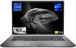 MSI Creator Z17 Dotyk i9 16GB_DDR5 SSD4TB RTX3070