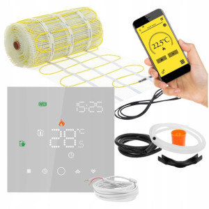 ZESTAW Mata grzewcza pod płytki MA-160W/m² 4,5m²