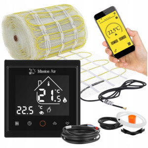 ZESTAW Mata grzewcza pod płytki MA-160W/m² 14m²