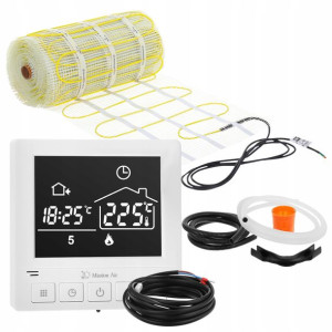 ZESTAW Mata grzewcza pod płytki MA-160W/m² 8m²