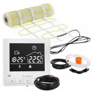 ZESTAW Mata grzewcza pod płytki MA-160W/m² 2,5m²