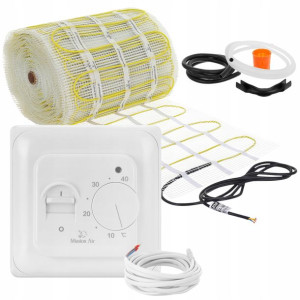 ZESTAW Mata grzewcza pod płytki MA-160W/m² 18m²
