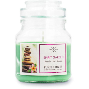 Purple River sojowa naturalna świeca zapachowa w szkle 4 oz 113 g - Spirit