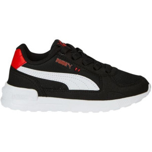 Buty dla dzieci puma graviton ac ps czarno-czerwone 381988 11