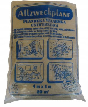 Folia Malarska / Plandeka Ochr. Bezbarwna ~0,3 Kg