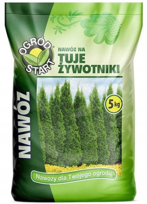 Nawóz Granulat Pod Tuje Tui Żywotników Iglaków 5kg