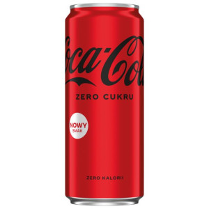 Pakiet 13szt COCA COLA ZERO 330ML