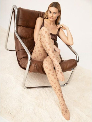 FIORE FAIRY TALE - Skarpetki 15 den k.:Nude Brown Dusty Rose r.:2-S