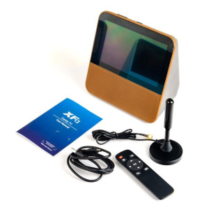 Turystyczny telewizor na baterie przenośny 7" DVB-T2 DAB+ FM H.265 Z