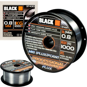 Drut Spawalniczy Rdzeniowy Samoosłonowy 0,8mm 1kg Do Spawania Mig Flux Fcaw