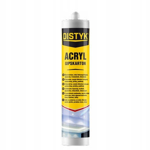 Distyk Akryl do Płyt K-G Biały 310ml od Den Braven