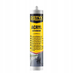 Distyk Akryl Zewnętrzny Biały 310ml od Den Braven