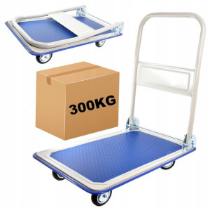 Wózek platformowy TRANSPORTOWY magazynowy 300 kg